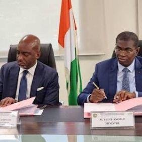 FINANCEMENT DES PME : L’ETAT IVOIRIEN ET ECOBANK COTE D’IVOIRE SIGNENT UNE CONVENTION